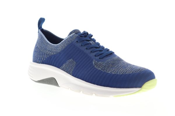 Camper Drift K100288-011 Mens Blue Canvas Lace Up Euro Sneakers Shoes Hot on Sale - Image 2