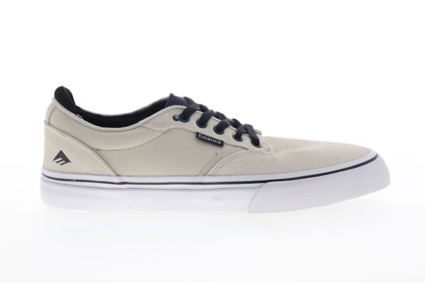 Emerica Dickson Slam Mens Beige Tan Suede Skate Inspired Sneakers Shoes For Discount