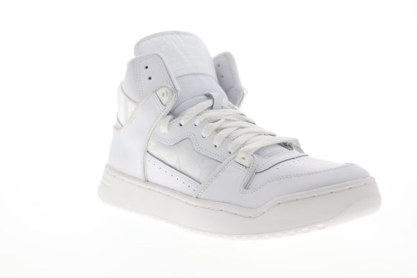 Ellesse Assist HI 6-10349 Mens White Leather High Top Lifestyle Sneakers Shoes Hot on Sale - Image 2