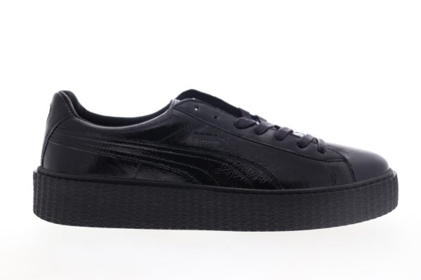 Puma Creeper Cracked Leather 36464101 Mens Black Lifestyle Sneakers Shoes Fashion