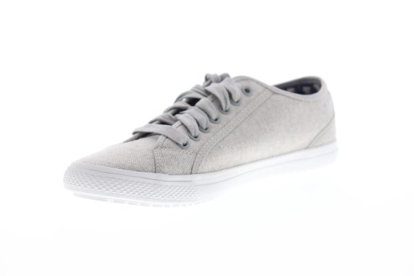 Ben Sherman Conall Lo BNM00117 Mens Gray Canvas Lifestyle Sneakers Shoes Discount - Image 4