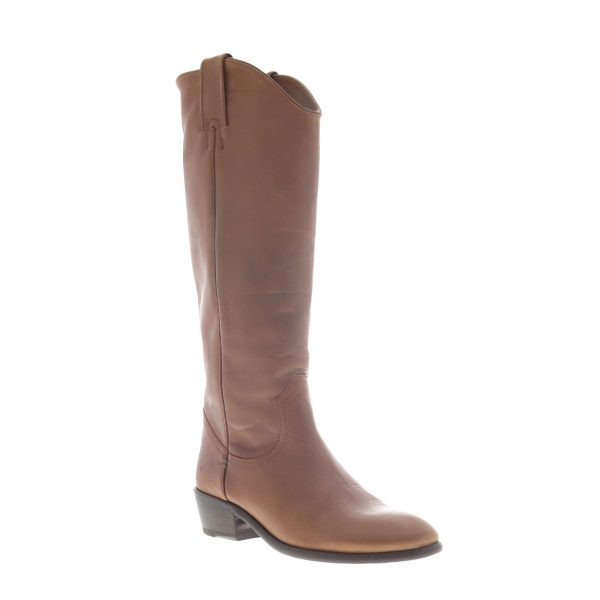 Frye Carson Pull On 70832 Womens Brown Leather Casual Dress Boots Hot on Sale - Image 2