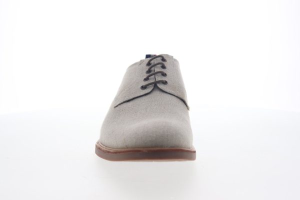 Ben Sherman Birk Plain Toe BNM00022 Mens Beige Tan Canvas Low Top Oxfords Shoes Hot on Sale - Image 3