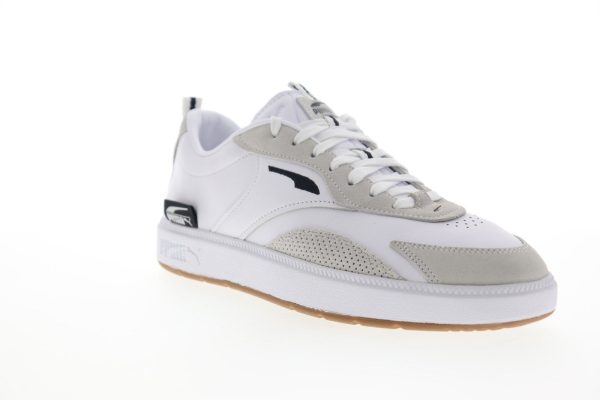 Puma Oslo Pro OG 37434701 Mens White Leather Low Top Lifestyle Sneakers Shoes Supply - Image 2