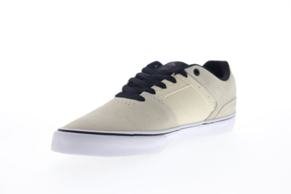 Emerica The Low Vulc Slam Victor Mens Beige Tan Suede Skate Sneakers Shoes For Discount - Image 4