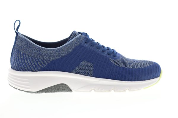 Camper Drift K100288-011 Mens Blue Canvas Lace Up Euro Sneakers Shoes Hot on Sale