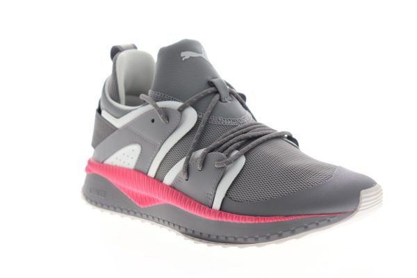 Puma Tsugi Blaze Staple 36471602 Mens Gray Mesh Low Top Lifestyle Sneakers Shoes on Sale - Image 2