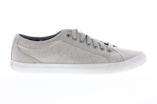 Ben Sherman Conall Lo BNM00117 Mens Gray Canvas Lifestyle Sneakers Shoes Discount