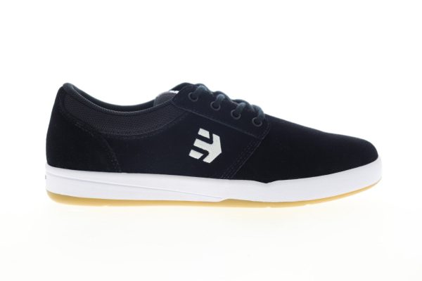 Etnies Score Mens Blue Suede Low Top Lace Up Skate Sneakers Shoes For Sale