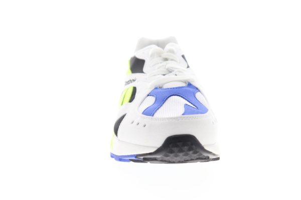Reebok Aztrek CN7840 Mens White Mesh Lace Up Lifestyle Sneakers Shoes Online now - Image 3