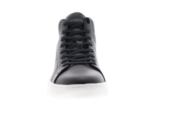 Calvin Klein Frey Soft Tumbled 34F1288-BLK Mens Black Designer Sneakers Shoes Online Sale - Image 3
