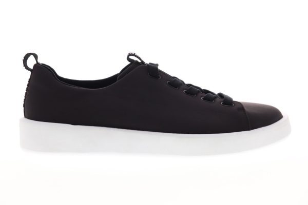 Camper Courb K100474-002 Mens Black Nubuck Leather Low Top Euro Sneakers Shoes Online Hot Sale