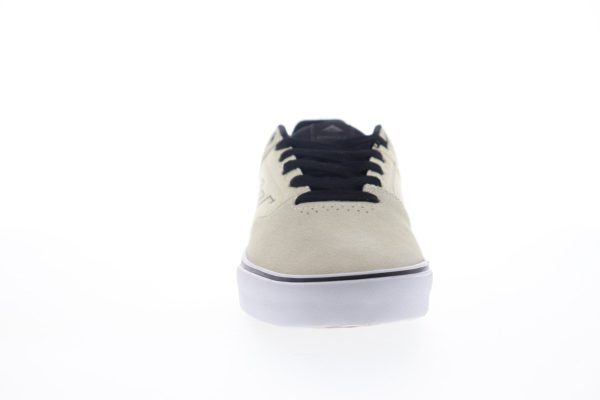 Emerica The Low Vulc Slam Victor Mens Beige Tan Suede Skate Sneakers Shoes For Discount - Image 3