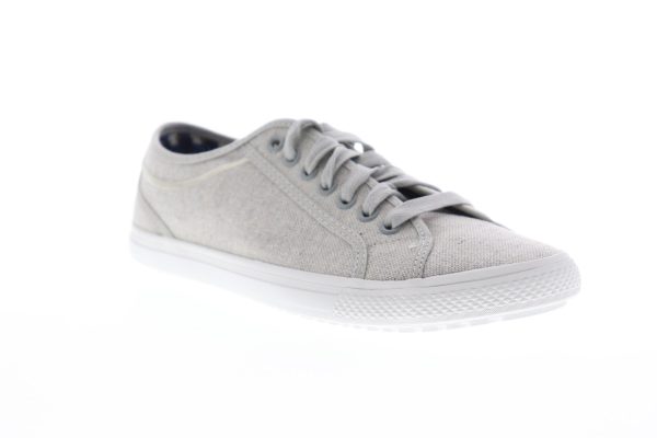 Ben Sherman Conall Lo BNM00117 Mens Gray Canvas Lifestyle Sneakers Shoes Discount - Image 2