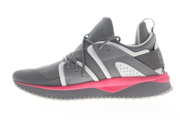 Puma Tsugi Blaze Staple 36471602 Mens Gray Mesh Low Top Lifestyle Sneakers Shoes on Sale - Image 5