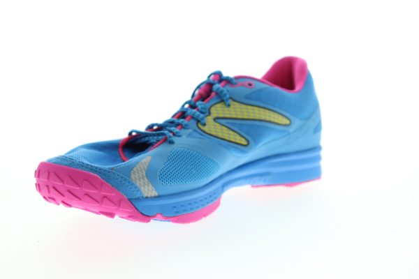 Newton Running Boscol Sol W0045415 Womens Blue Canvas Low Top Athletic Shoes Cheap - Image 4