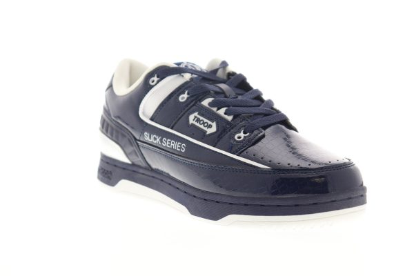 World Of Troop Slick Series 1CM00660-422 Mens Blue Lifestyle Sneakers Shoes Online - Image 2