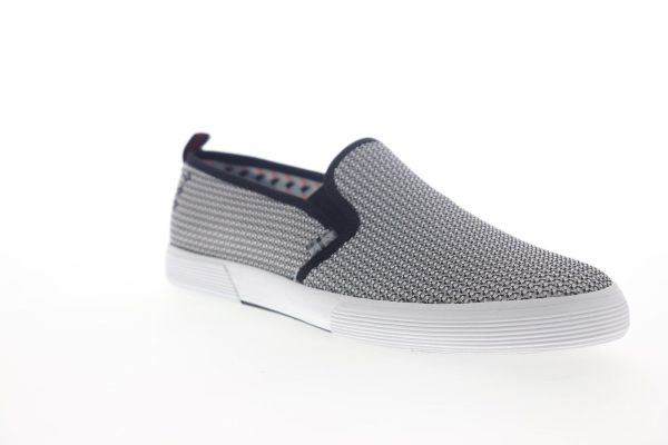 Ben Sherman Bradford Slip On BNM00062 Mens Black Mesh Lifestyle Sneakers Shoes Discount - Image 2