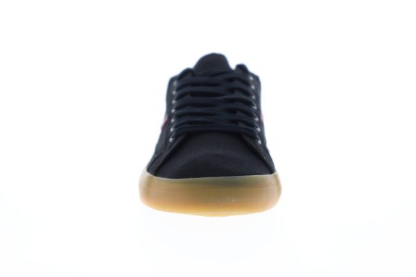 Lacoste Sideline 319 1 CMA Mens Black Canvas Low Top Lifestyle Sneakers Shoes Online Hot Sale - Image 3