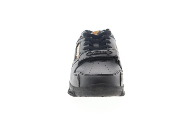 World Of Troop Cobra  1CM00662-040 Mens Black Leather Lifestyle Sneakers Shoes Online - Image 3
