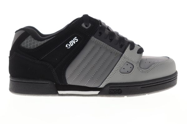 DVS Celsius Mens Gray Leather Lace Up Skate Sneakers Shoes Hot on Sale