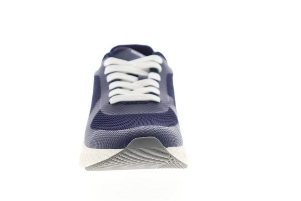 Calvin Klein Amos 34S0584-NVY Mens Blue Mesh Low Top Designer Sneakers Shoes Online now