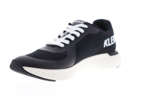 Calvin Klein Amos 34S0584-BLK Mens Black Mesh Low Top Designer Sneakers Shoes For Cheap - Image 4
