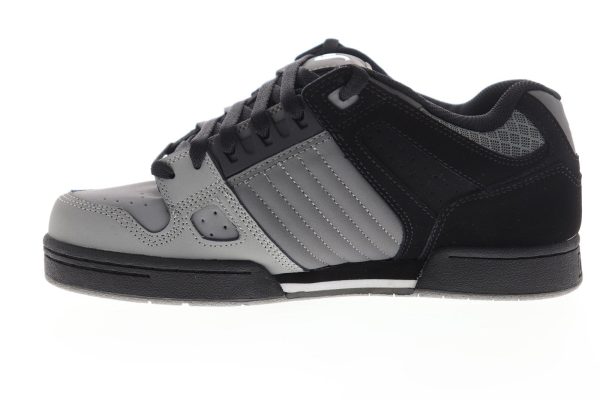 DVS Celsius Mens Gray Leather Lace Up Skate Sneakers Shoes Hot on Sale - Image 5