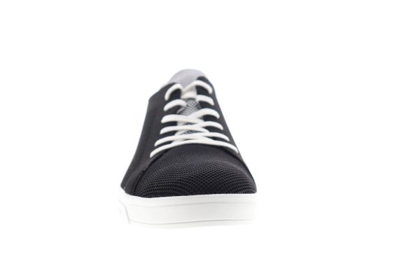 Calvin Klein Blaze 34F9412-BLK Mens Black Canvas Low Top Designer Sneakers Shoes Online Sale - Image 3