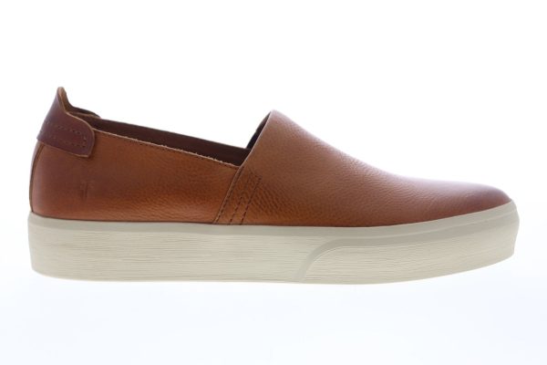 Frye Beacon Slip On 80116 Mens Brown Leather Low Top Lifestyle Sneakers Shoes Online now
