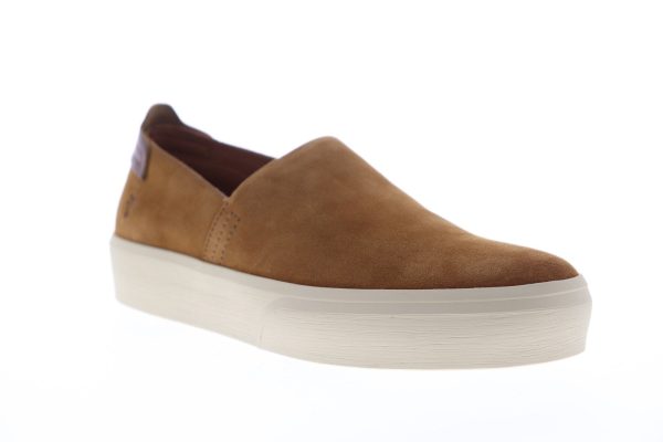 Frye Beacon Slip On 80109 Mens Brown Suede Lifestyle Sneakers Shoes Online now - Image 2