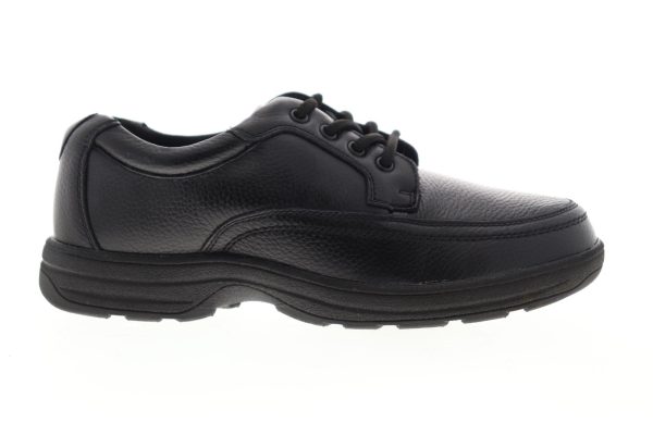Nunn Bush Colton 83055-78 Mens Black Leather Lace Up Plain Toe Oxfords Shoes For Discount