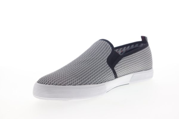 Ben Sherman Bradford Slip On BNM00062 Mens Black Mesh Lifestyle Sneakers Shoes Discount - Image 4