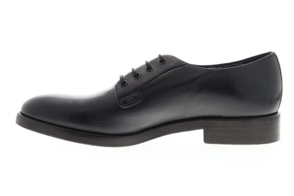 Frye Chase Derby 80047 Mens Black Leather Low Top Plain Toe Oxfords Shoes Cheap - Image 5