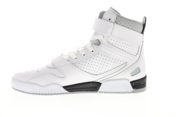 Supra Breaker 05893-126-M Mens White Leather Lace Up Skate Sneakers Shoes For Cheap - Image 5