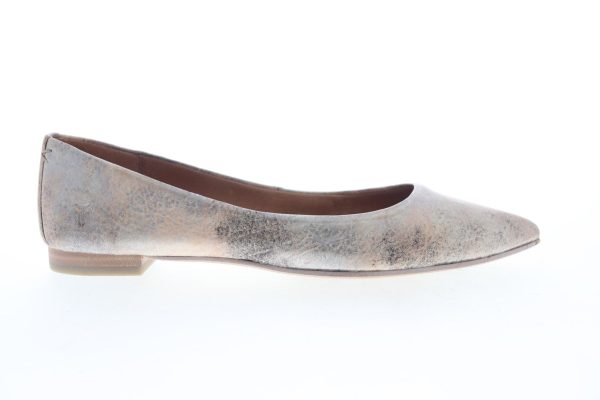 Frye Sienna Ballet 78350 Womens Beige Tan Slip On Flats Shoes Online Hot Sale