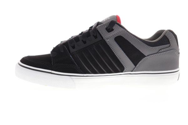 DVS Celsius CT Mens Black Nubuck Leather Lace Up Skate Sneakers Shoes For Sale - Image 5