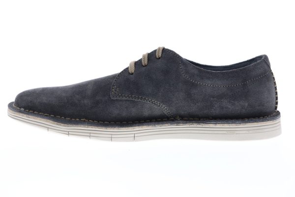 Clarks Forge Vibe 26149641 Mens Gray Suede Oxfords Plain Toe Shoes Sale - Image 5