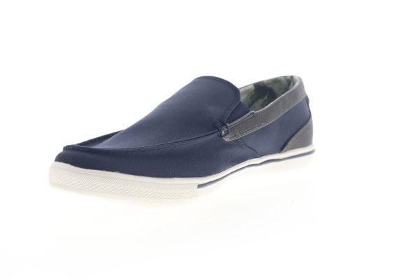 Tommy Bahama Costa Venetian TB7S00158 Mens Blue Canvas Casual Loafers Shoes on Sale - Image 4
