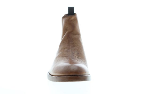 Frye Greyson Chelsea 80009 Mens Brown Leather Slip On Boots For Cheap - Image 3