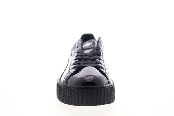 Puma Creeper Cracked Leather 36464101 Mens Black Lifestyle Sneakers Shoes Fashion - Image 3