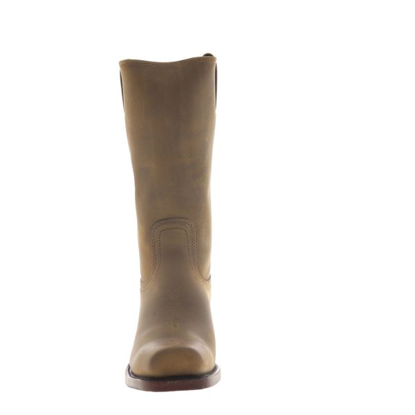 Frye Cavalry 12L 77410 Womens Brown Leather Slip On Dress Boots Supply - Image 3
