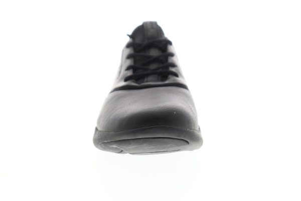 Geox U Nebula S U825AC04785C9999 Mens Black Leather Euro Sneakers Shoes For Cheap - Image 3