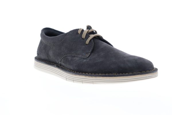 Clarks Forge Vibe 26149641 Mens Gray Suede Oxfords Plain Toe Shoes Sale - Image 2