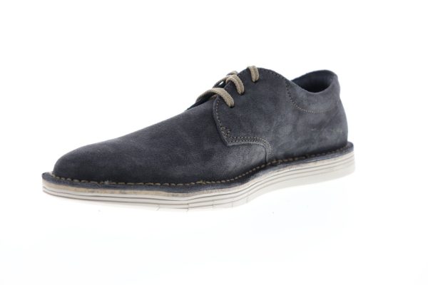 Clarks Forge Vibe 26149641 Mens Gray Suede Oxfords Plain Toe Shoes Sale - Image 4