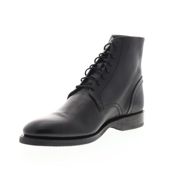 Frye Corey Lace Up 80207 Mens Black Leather High Top Casual Dress Boots Hot on Sale - Image 4