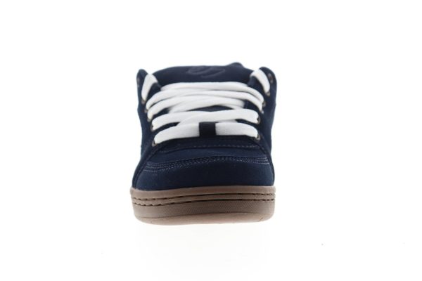 ES Accel OG Mens Blue Suede Lace Up Skate Sneakers Shoes Fashion - Image 3