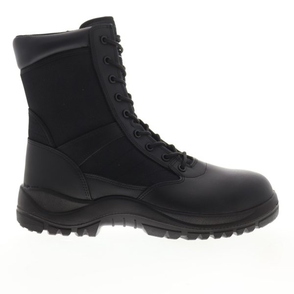 Magnum Panther 8.0 7127 Mens Black Wide 2E Leather Lace Up Work Boots Online now