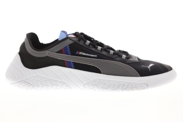 Puma BMW MMS Replicat-X 33993101 Mens Black Canvas Motorsport Sneakers Shoes Fashion