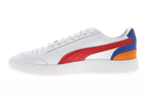 Puma Ralph Sampson LO Primary 37221001 Mens White Lifestyle Sneakers Shoes Supply - Image 5